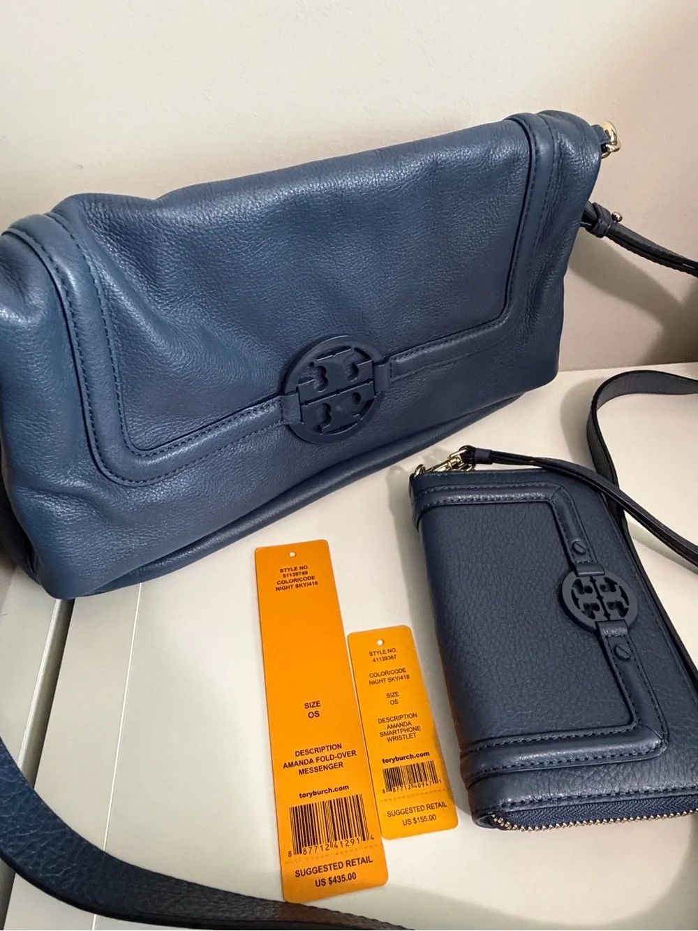 Tory Burch Amanda Fold-over Messenger
